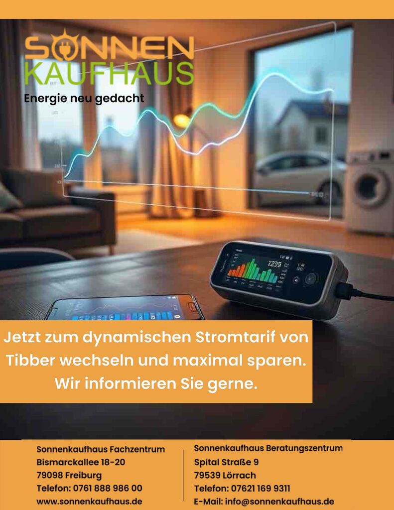 Jetzt zum dynamischen Stromtarif von Tibber wechseln